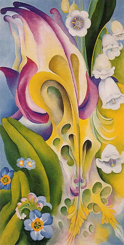 From the Old Garden No 2 Georgia O'Keeffe